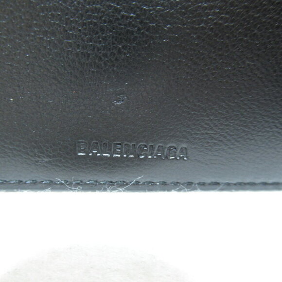 Balenciaga leather bi fold wallet black - Picture 4 of 6